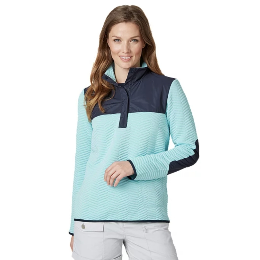 NEW Helly Hansen Baby Blue Lillo Pullover Sweater Size Medium